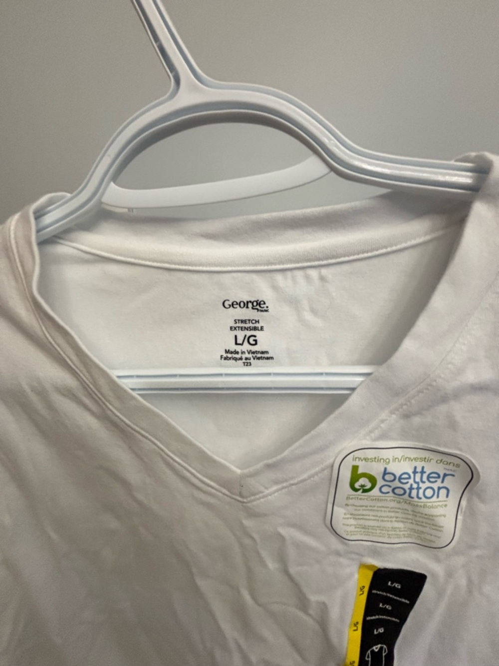 White George V-Neck